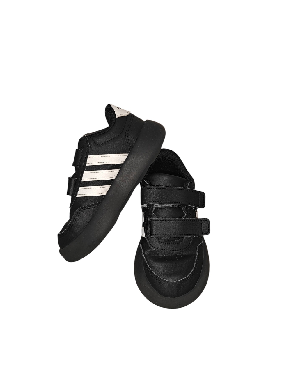 Adidas Breaknet 3.0 toddler shoes in Core Black and Cloud White